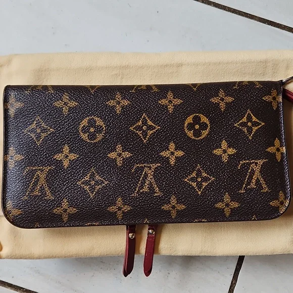 Louis Vuitton Monogram Insolite Wallet Wristlet W/Box + Dustbag - Picture 2 of 15